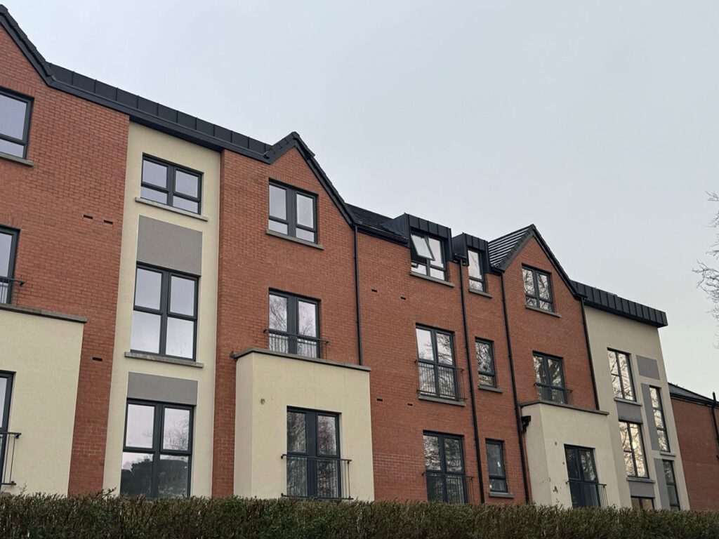 Kingsway, Dunmurry Job - 400m² of Strata PVC single-ply waterproofing system installed to the main roof area